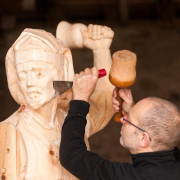Tage der offenen Ateliers 2017 - Kreis Bergstraße - Bildhauer-Atelier Martin Hintenlang - Veröffentlichung bitte nur mit dem Fotohinweis: © Petra Arnold