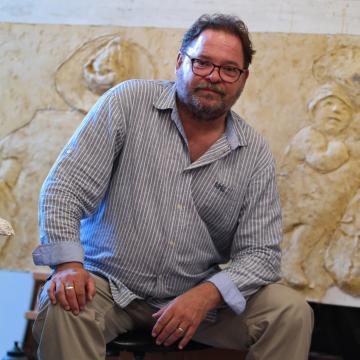 Tage der offenen Ateliers 2017 - Kreis Darmstadt-Dieburg - Atelier Martin Konietschke - Veröffentlichung bitte nur mit dem Fotohinweis: © Regina Trabold