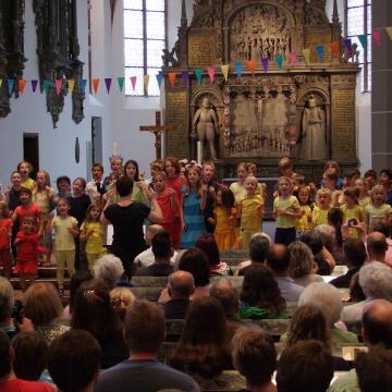 Junger KUSS 2017 - "Sommermusical" der Darmstädter Singschule - Veröffentlichung bitte nur mit dem Fotohinweis: © Andreas Blauert