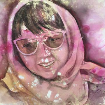 Tage der offenen Ateliers 2017 - Kreis Groß-Gerau - Atelier Anja Gensert - Veröffentlichung bitte nur mit dem Fotohinweis: © Christina/ Anja Gensert 2016