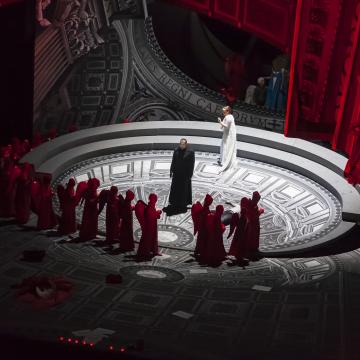 Abschlussveranstaltung des Kultursommers Südhessen 2017 im Staatstheater Darmstadt mit der Oper "Tosca" - Veröffentlichung bitte nur mit dem Fotohinweis: © Stephan Ernst