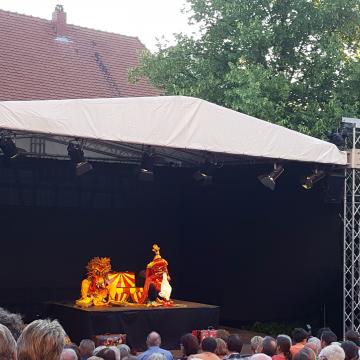 25. Internationales Straßentheaterfestival "Gassensensationen" vom 5. bis 08. Juli 2017 in Heppenheim - Teatro dei Piedi, Sonata a quatro Piedi - Foto: Kultursommer Südhessen e.V.
