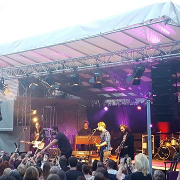 Freilichtbühne Bad König - Tom Beck & Band am 15. Juli 2017 - Foto: Kultursommer Südhessen e.V.