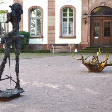 Vernissage der Ausstellung "Arkanum" von Joachim Kuhlmann am 28. August 2017 in der Regionalgalerie Südhessen e. V. beim Regierungspräsidium Darmstadt - Foto: J. Kuhlmann