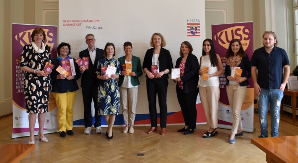 Bild der Pressekonferenz mit den Vertretern des KUSS und Förderern