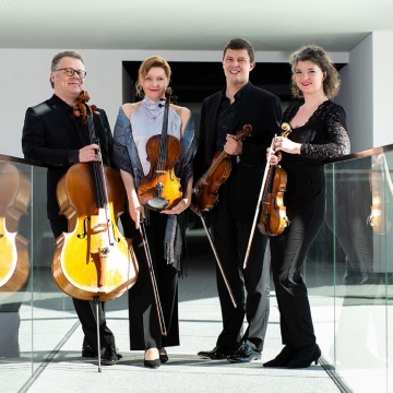 (c) Felix Krämer // Henschel Quartett bei den Seligenstädter Klosterkonzerten 29.06. - 14.08.