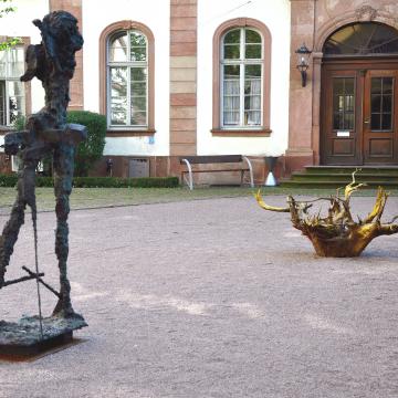 Vernissage der Ausstellung "Arkanum" von Joachim Kuhlmann am 28. August 2017 in der Regionalgalerie Südhessen e. V. beim Regierungspräsidium Darmstadt - Foto: J. Kuhlmann