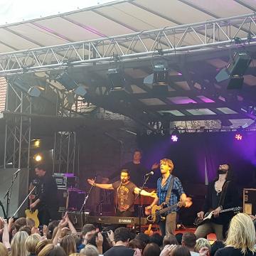 Freilichtbühne Bad König - Tom Beck & Band am 15. Juli 2017 - Foto: Kultursommer Südhessen e.V.