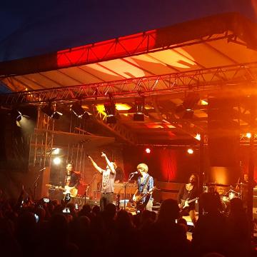 Freilichtbühne Bad König - Tom Beck & Band am 15. Juli 2017 - Foto: Kultursommer Südhessen e.V.